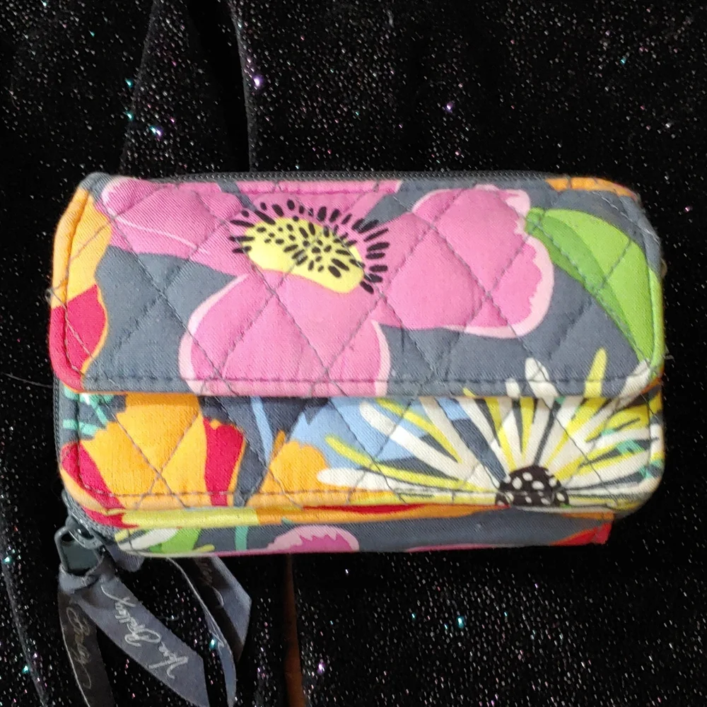 Vera Bradley Jazzy Blooms Wallet - Picture 5 of 16